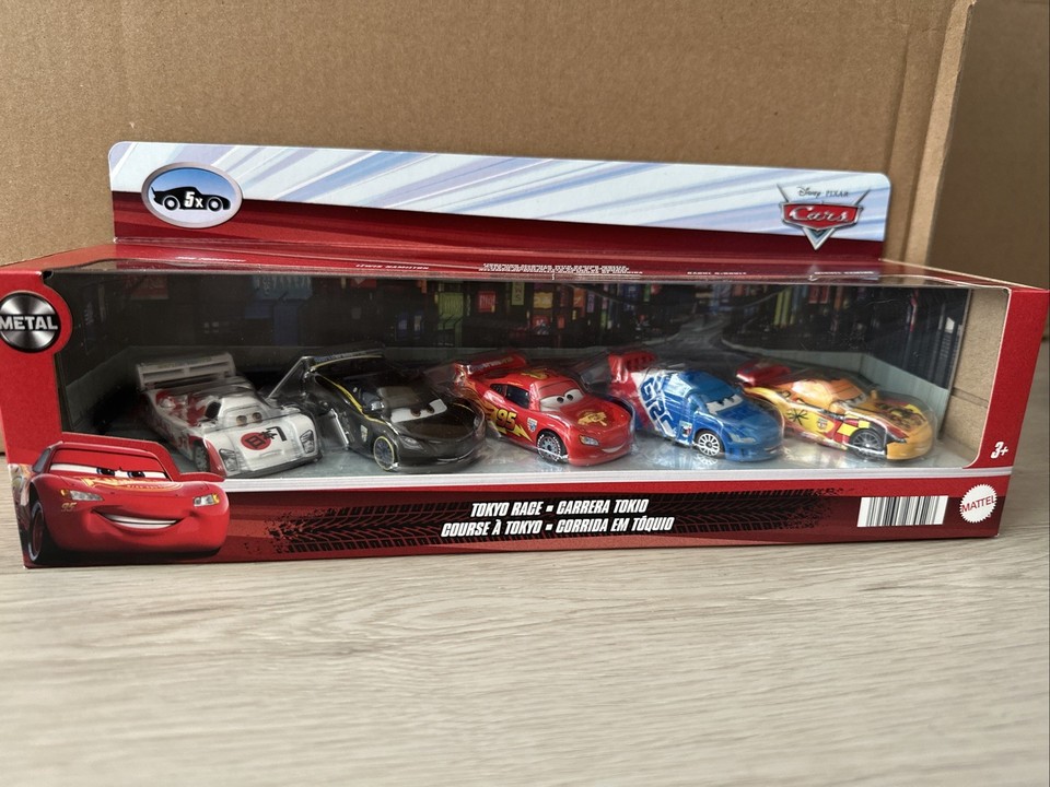 Disney Pixar Cars Tokyo Race 5 Pack & Crusin' Through Radiator Springs ...