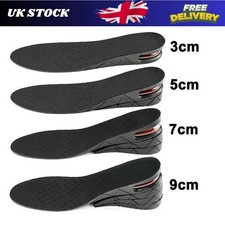 Height Increase Insoles Men Women Invisible Heel Lift Taller Shoe Insert Pads