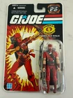 GI JOE RED NINJA THE ENEMY 25TH ANNIVERSARY MINT ON SEALED CARD NO RESERVE