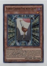Flower Cardian Pine with Crane 1st Ed. YuGiOh Dragons of Legend Unleashed