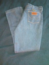 VTG 80s Wrangler Cowboy Cut Jeans Mens 34x33Bootcut Denim Scoville USA 945DEN