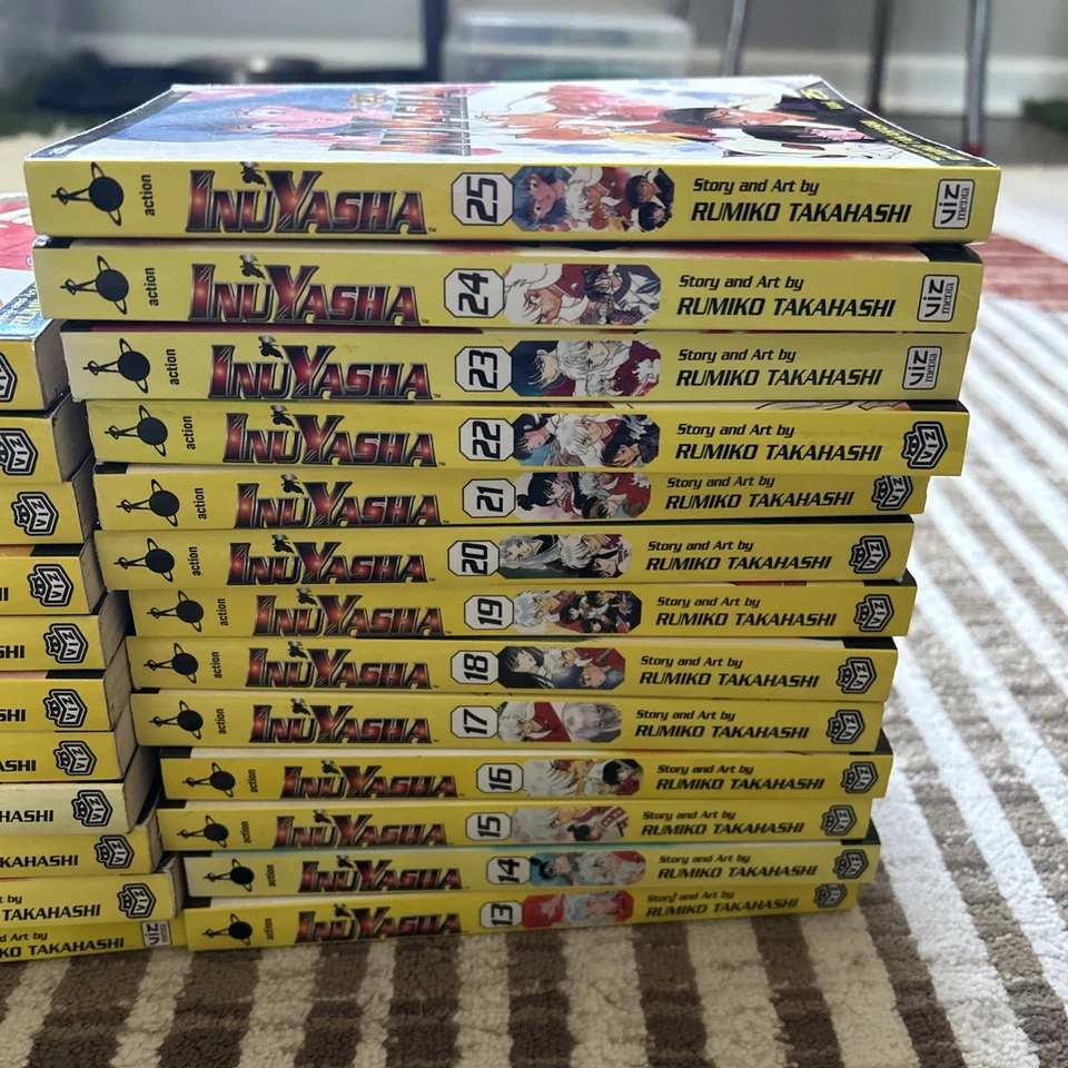INUYASHA Volume Mixed Lot of 24 Viz Vintage Manga-Vintage - Image 3 of 4