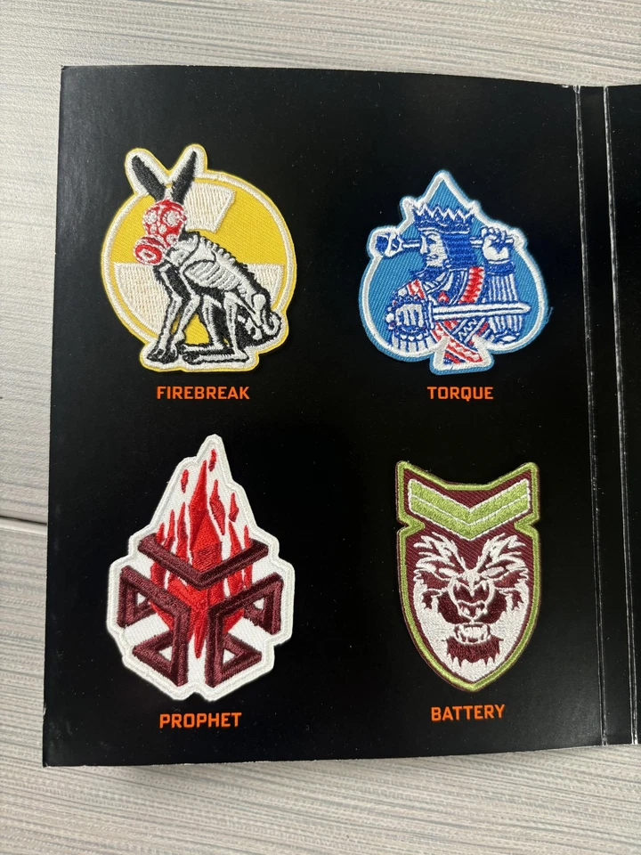 Call of Duty Black Ops 4 Specialist Embroidered Patch Set Lot of 10 Activision - Image 2 of 4