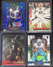 Panini Select/Photogenic 2025 NFL Rookie 4 Card Lot Henry Sanders Stroud