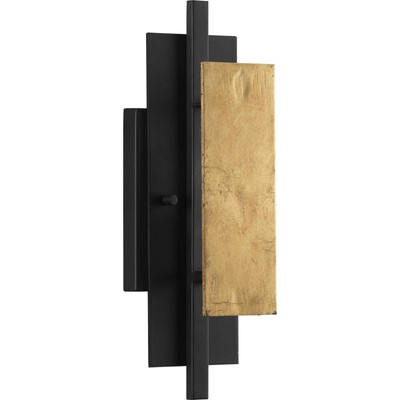 Progress Lighting P710100 Lowery 16'' Tall Wall Sconce - Black