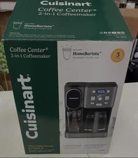 Cuisinart Coffee Center Dual Brewer 12-Cup/Single Serve Stainless Steel