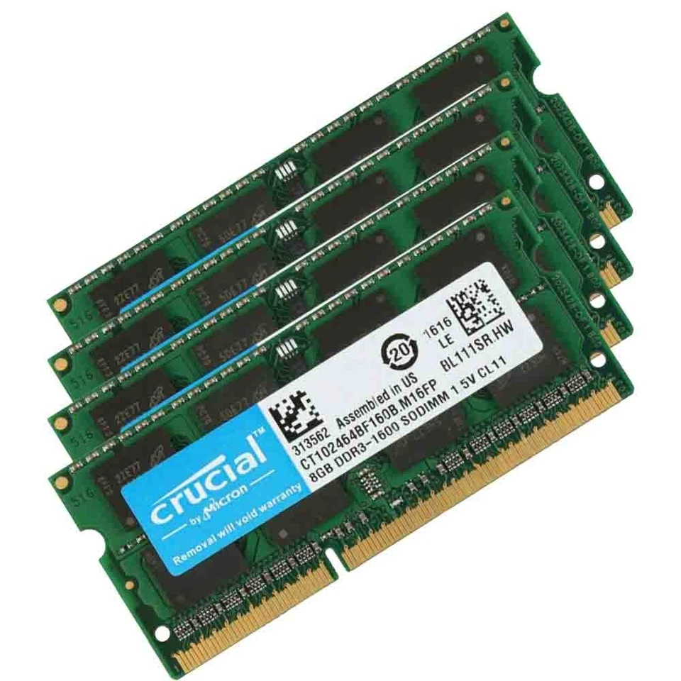 32GB 4x 8GB DDR3 SODIMM RAM For Apple iMac "Core i5" 3.6 3.8 27-Inch (Late 2013) - Image 2 of 4