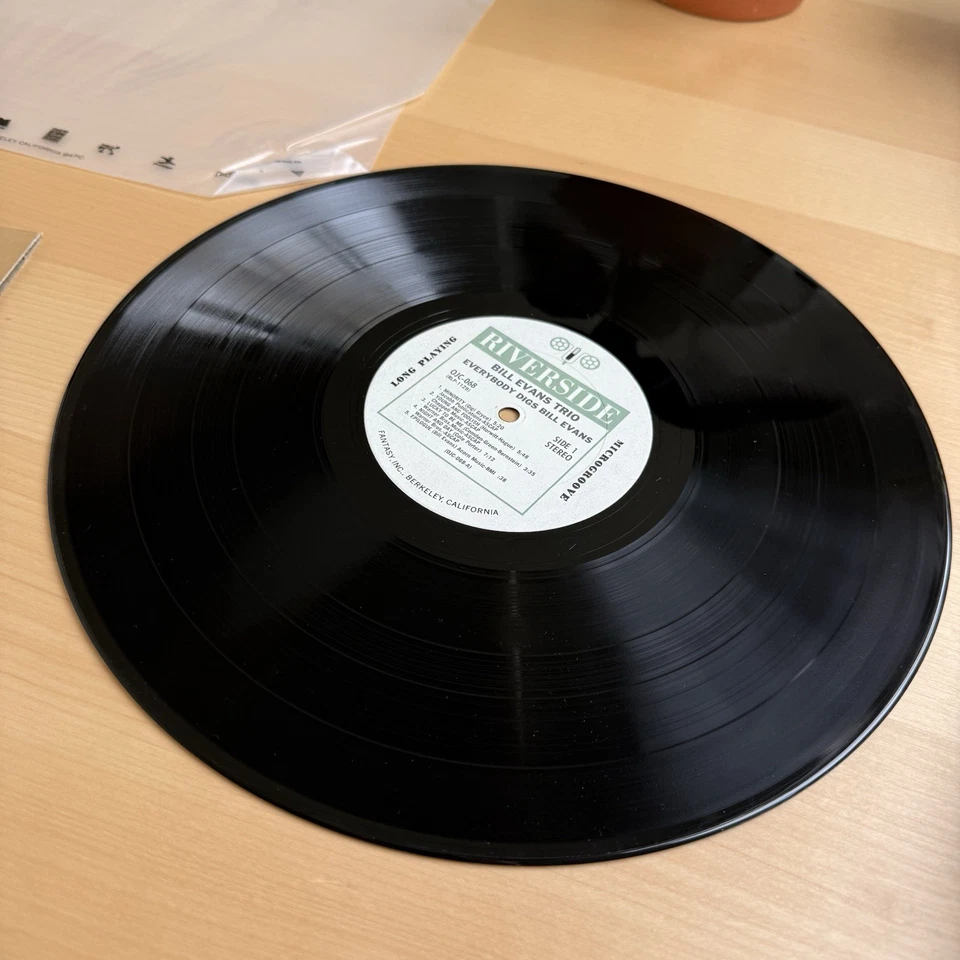 BILL EVANS Everybody Digs RIVERSIDE OJC-068 LP VG++ Complete W/Original Sleeve Foto 3 de 4