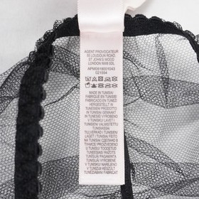 Agent Provocateur Astria Bra & Brief In Black/Silver (Set of 2) - W Size 36B & 5