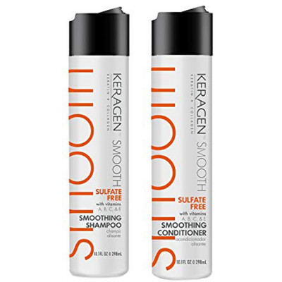 Keragen Smoothing Shampoo And Conditioner 10.1 oz - Duo