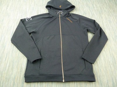 Peak Performance Hoodie Herren Zip Jacke XL schwarz Kapuze Performance