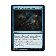 WotC Commander Legends: Battle for Baldur's Ga  Irenicus's Vile Duplication NM