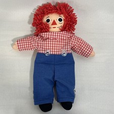 1987 Original 12" Raggedy Andy Doll by Playskool Retro Vintage Toy Plush 