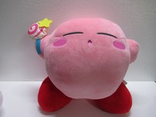 NWT FuRyu Officially Licensed Nintendo 15" Kirby Full and Sleepy Big Plush Toy