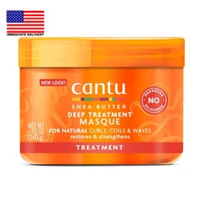 Deep Treatment Masque with Shea Butter for Natural Hair, 12 Oz ⭐️⭐️⭐️⭐️⭐️
