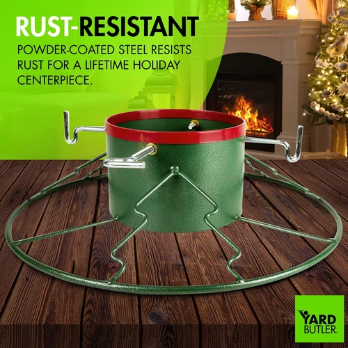 Yard Butler Santa's Helper Christmas Tree Stand