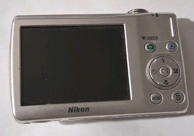 Nikon COOLPIX S203 デジタルカメラ Nikon Coolpix S203 Digital Camera Silver Untested for Parts Or
