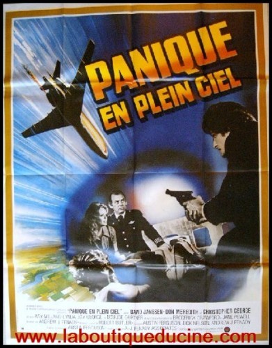 Panic In Full Sky Mayday 40 000 Feet Poster Cinema 160x120 Movie To Be 