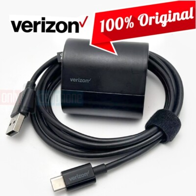 Verizon Fast Charger & USB-C Data Cable Kit for Motorola Edge 20 30 40 50 60 Pro