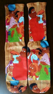 Custom Fat Albert dry fit socks V VI VIII grape bred gamma 
