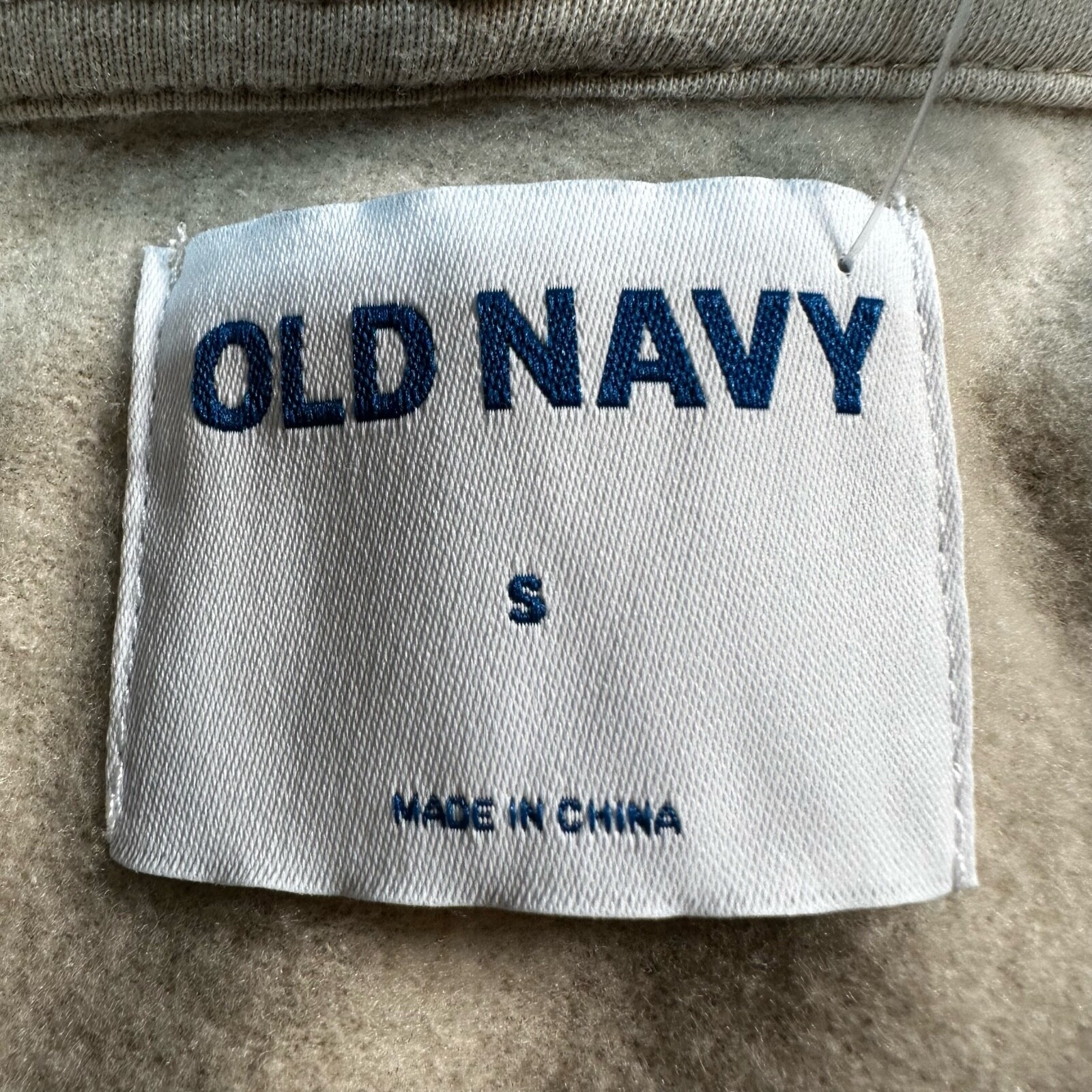 Star Wars Hoodie Mens Small Beige Yoda Pullover Pocket Sweatshirt Old Navy image 4