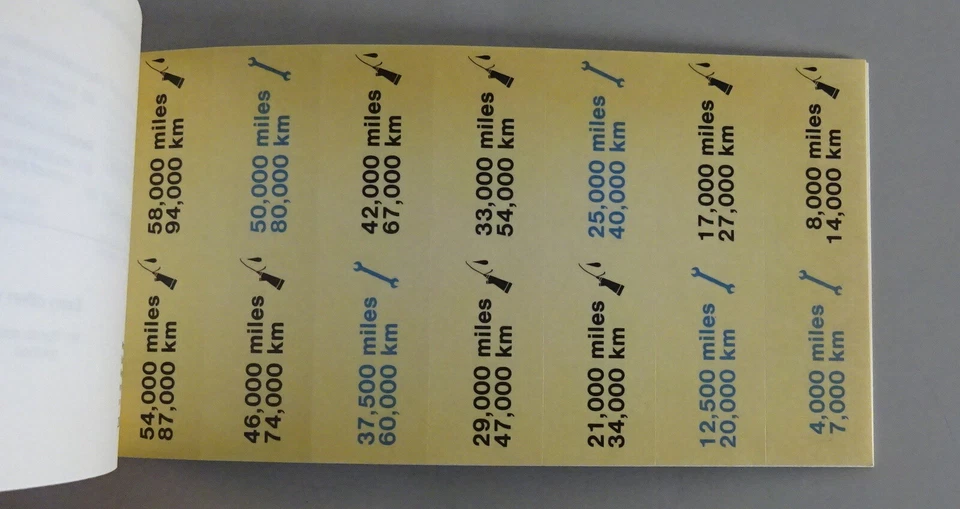 Maintenance Booklet Mercedes-Benz W116 300SD without entries from 02/1978 - Bild 3 von 3