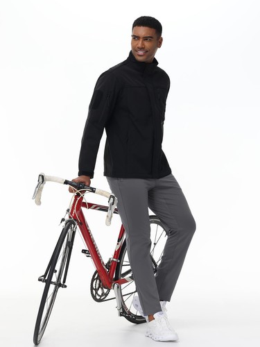 Men's Fleece Lined Jogger Sweatpants Water Resistant Winter Warm Athletic Pants - Picture 26 of 76