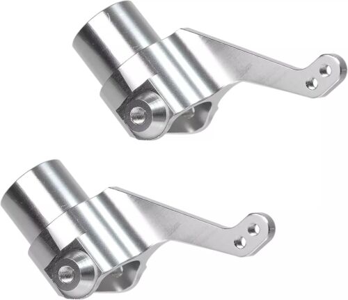 Aluminum Front Caster Blocks C-Hubs Kit for Tamiya ClodBuster Bullhead Upgrades - Picture 3 of 5