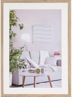 Bilderrahmen Modern 50X70 Cm Mittelbraun
