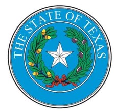 Texas State Seal Sticker Decal R560