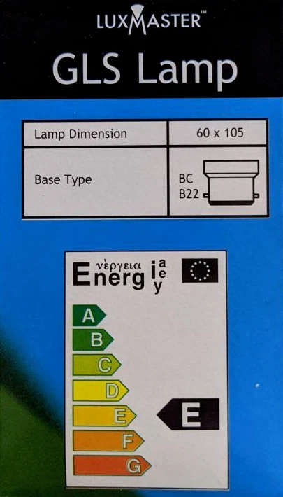 10 x 60W GLS Pearl Incandescent Light Globes Bulbs B22 BC Bayonet 240 V - image 3 of 4
