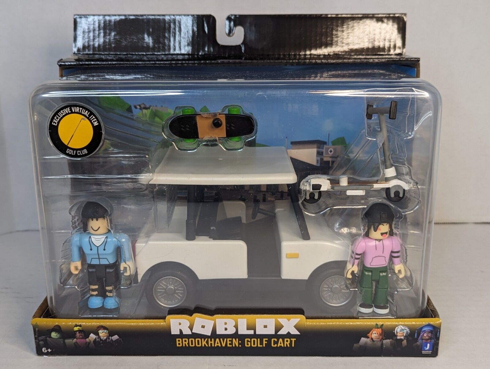 Roblox Pack Brookhaven: Golf Cart Toy Partner ROG0239 - Juguetilandia