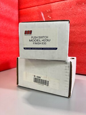 SDC 423U PUSH SWITCH FINISH 630