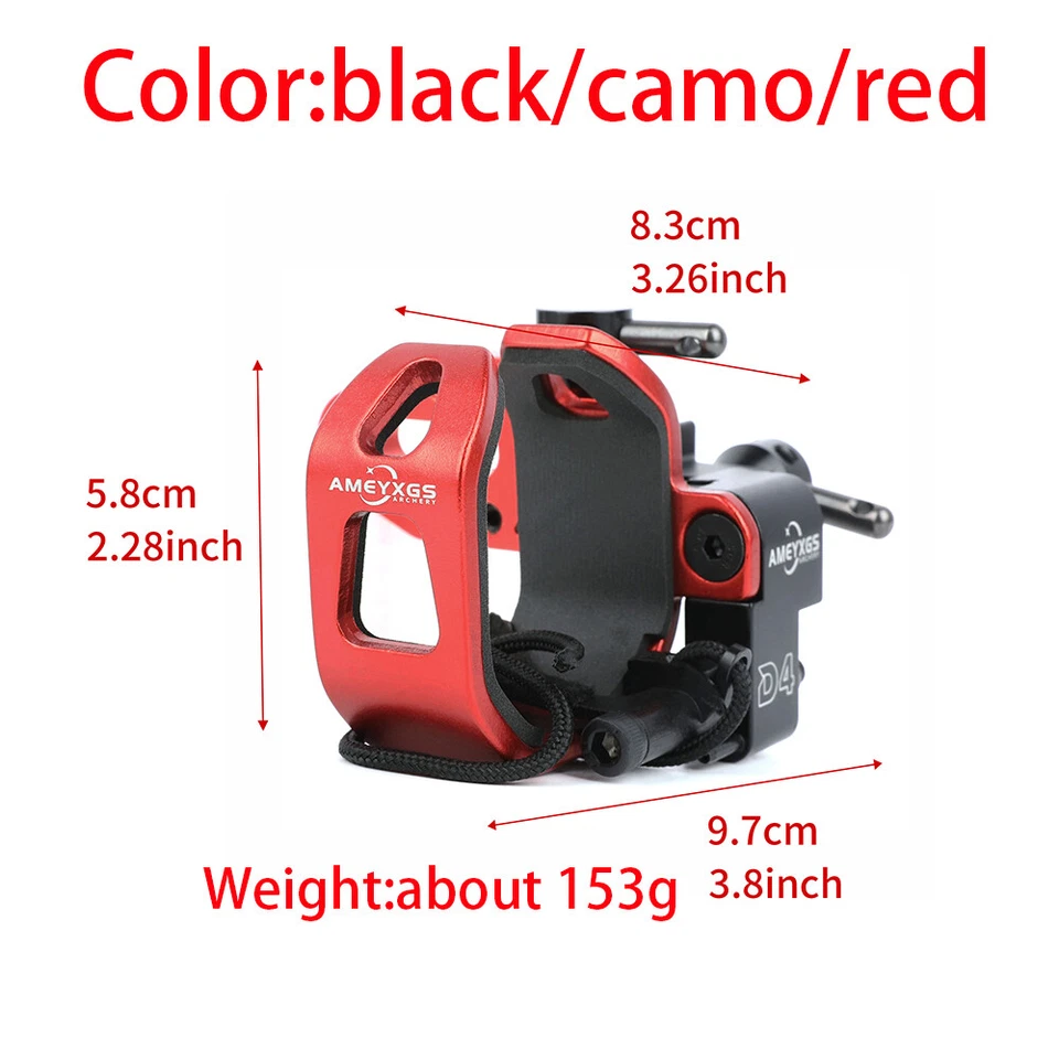 Drop Away Arrow Rest Archery Compound Bow Micro Adjustable Bow Hunting Shooting  - Image 2 of 4