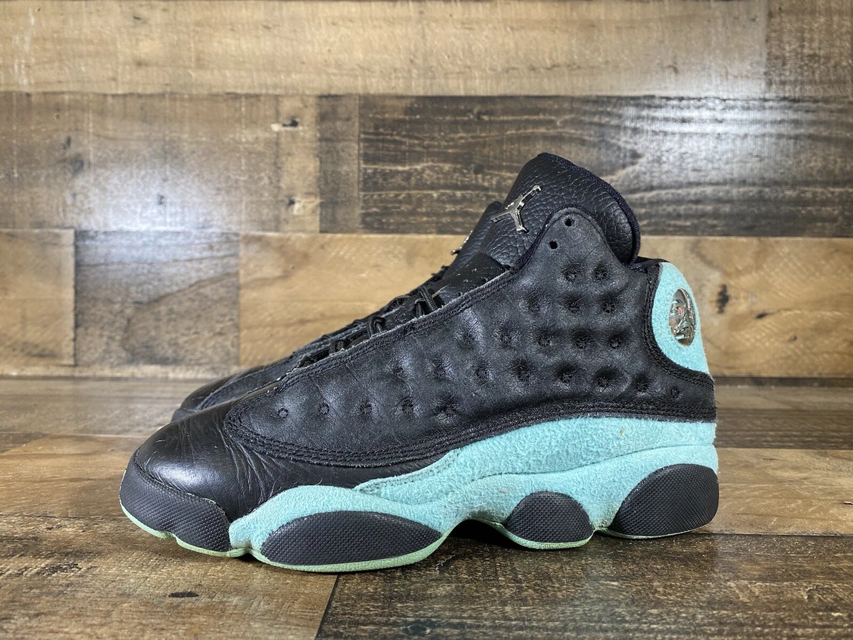 Air Jordan Retro 13 GS Island Green Size 3.5Y Black 2019 884129