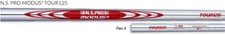 Mint NIPPON SHAFT MODUS³ TOUR125, X Flex, .355 Taper Tip, Choose Shaft
