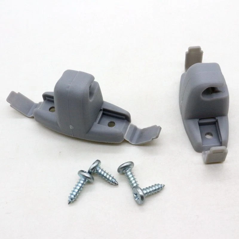 Gancho de sujeción con clip para parasol gris claro 51 16 8 174 715 para BMW E38 E39 E53 2 piezas Foto 4 de 4