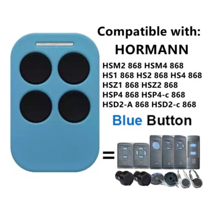 For Hormann HSE2-868 HSE4-868 Cloning Remote Control Replacement 868 MHz Fob New
