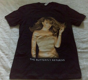 mariah carey butterfly shirt
