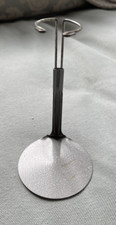 Gray Metal DOLL STAND 3" Base/Height from 5.5-7"