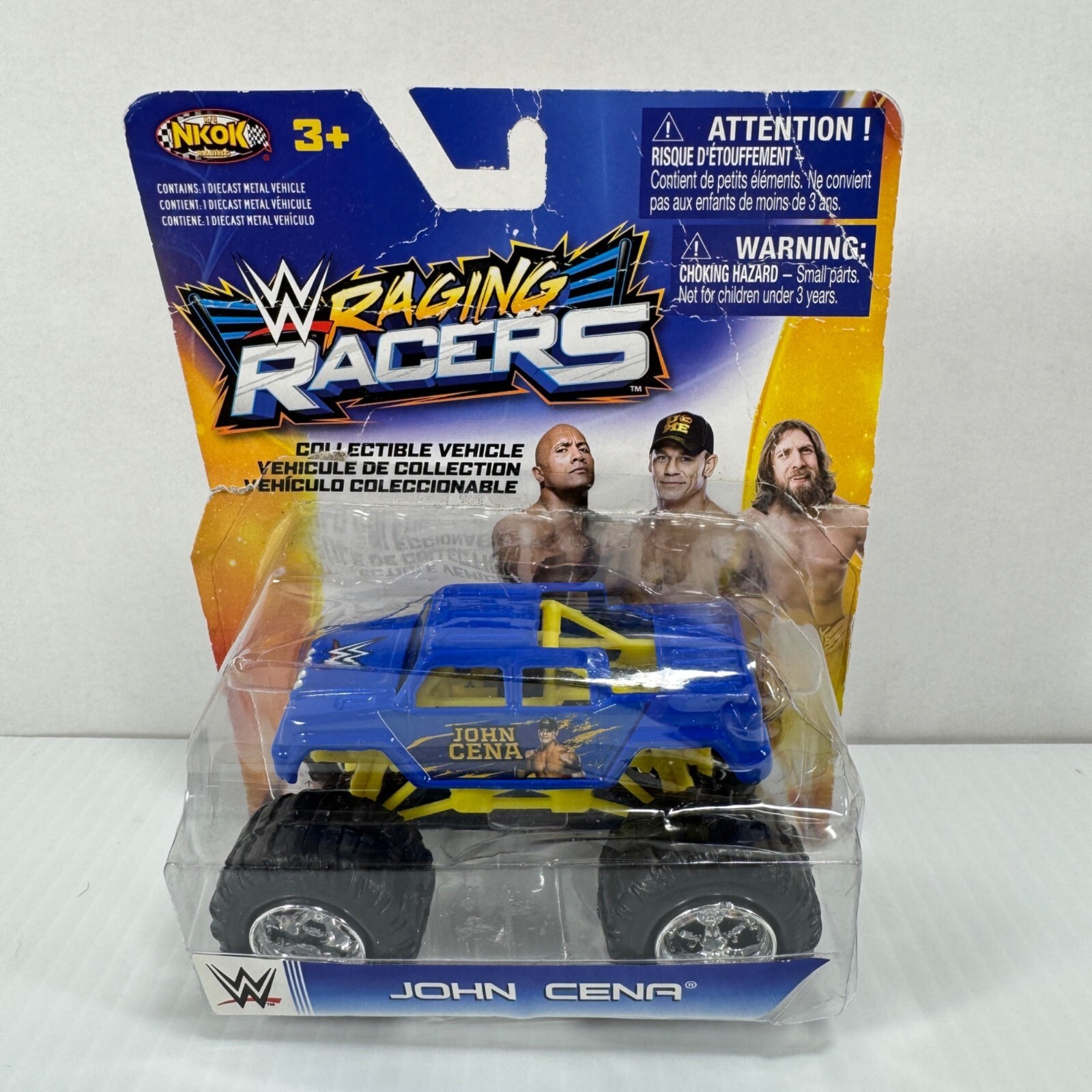 WWE John Cena Diecast Monster Truck Wrestling Collectible Toy  
