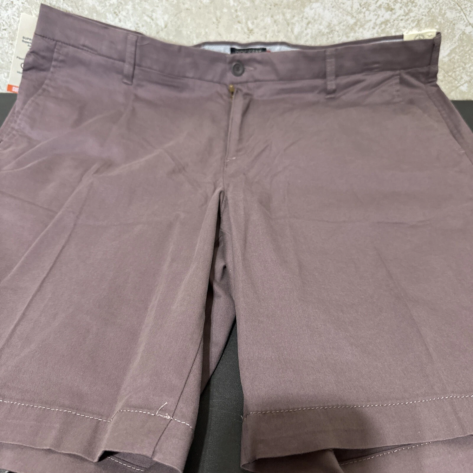 Short Dockers Ultimate Supreme Flex homme taille 40 DUSTY ROSE NEUF AVEC ÉTIQUETTE