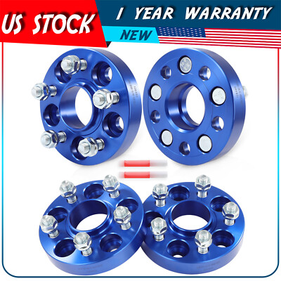 1'' 5X100mm M12x1.25 4 Pcs Wheel Spacers Fits Subaru Forester 1998-2016 2017 2018