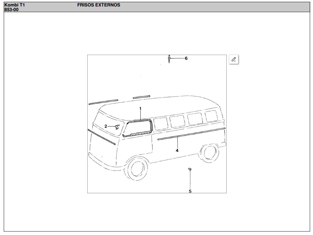 フォルクスワーゲン　スプリットウインドウ　サービスマニュアル Parts Catalogue Manual Transporter VW T2 Bus Kombi Clipper Bay