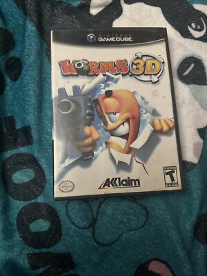 Worms 3D (Nintendo GameCube, 2004) Missing  Manual 
