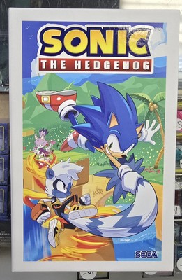 SONIC THE HEDGEHOG #1  2 3  4 Plus Sketch COVER BOX SET 2018 SEGA NEW  (138)