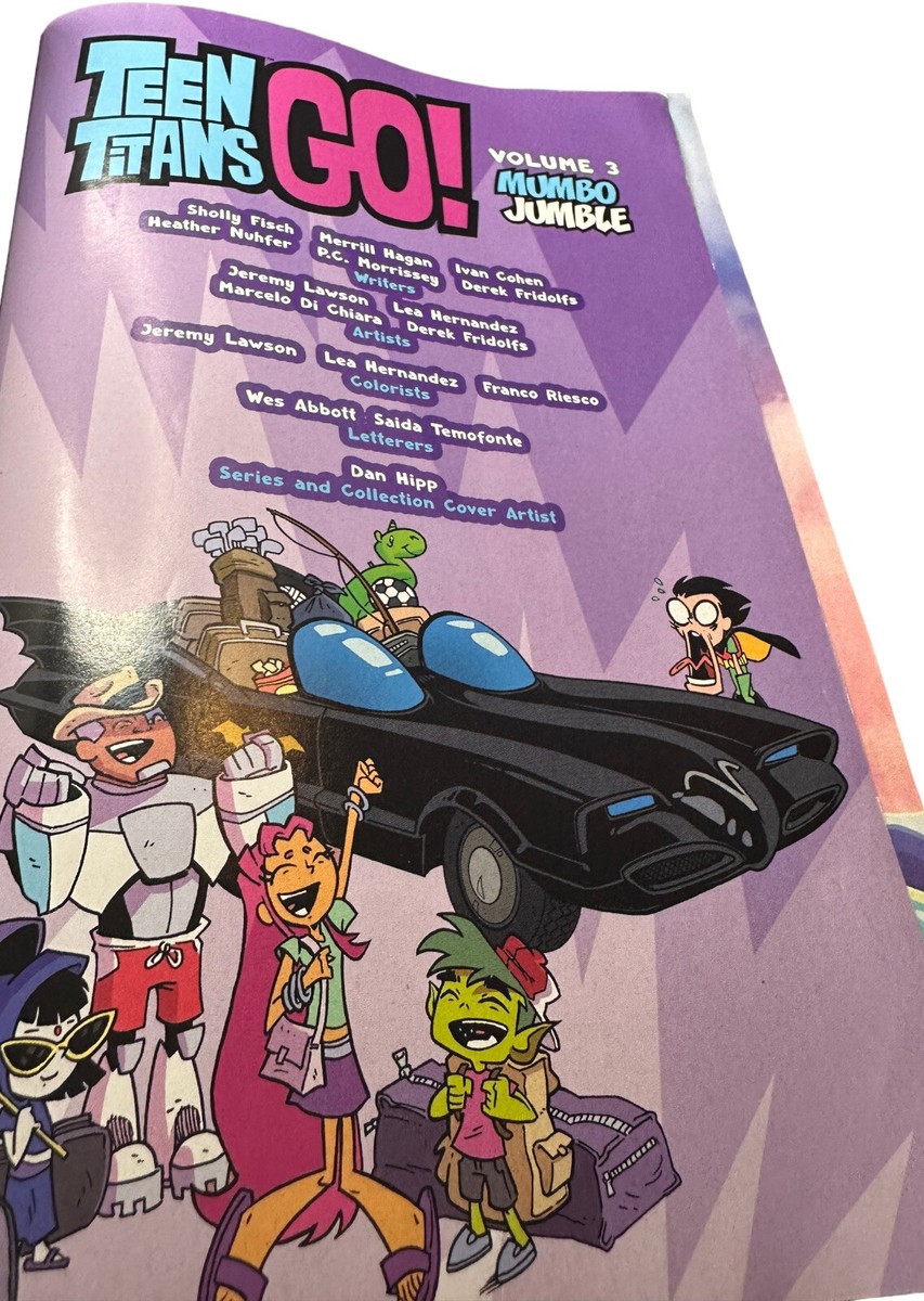 Teen Titans Go MUMBO JUMBLE Vol 3 Book DC Comics Cartoon Network