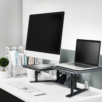 Staples Dual Monitor Adjustable Stand 718103276672 for sale online 