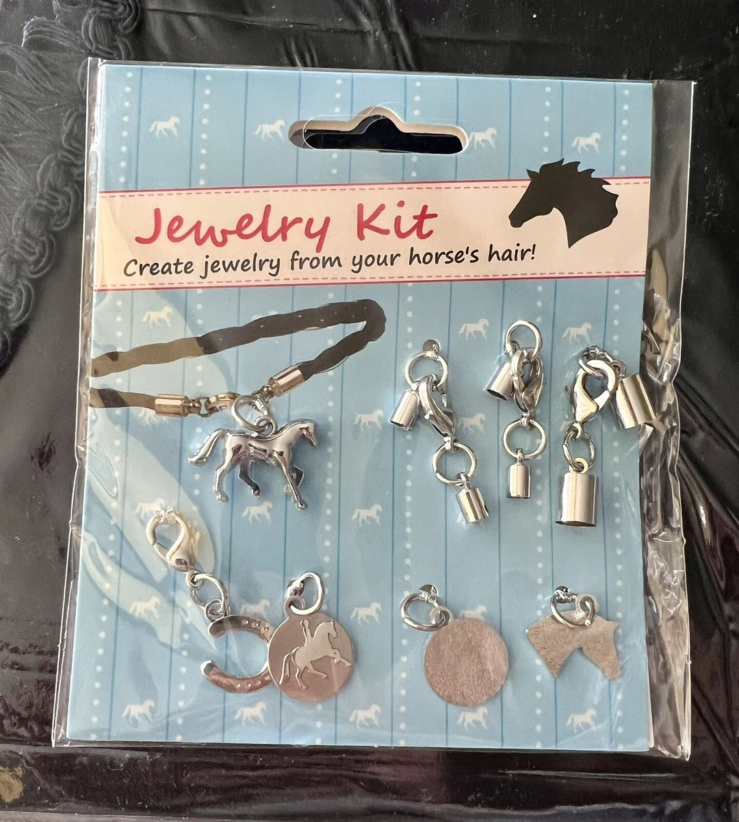 Horse shop hair charm