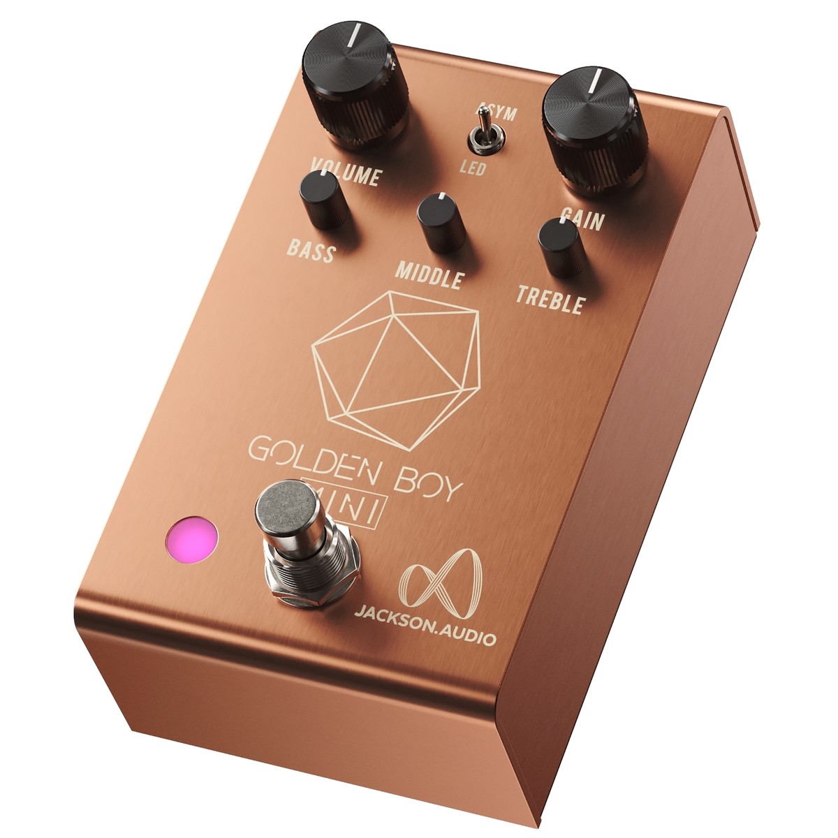 新品 GOLDEN BOY JACKSON AUDIO overdrive Golden Boy Transparent Overdrive - Joey Landreth Signature